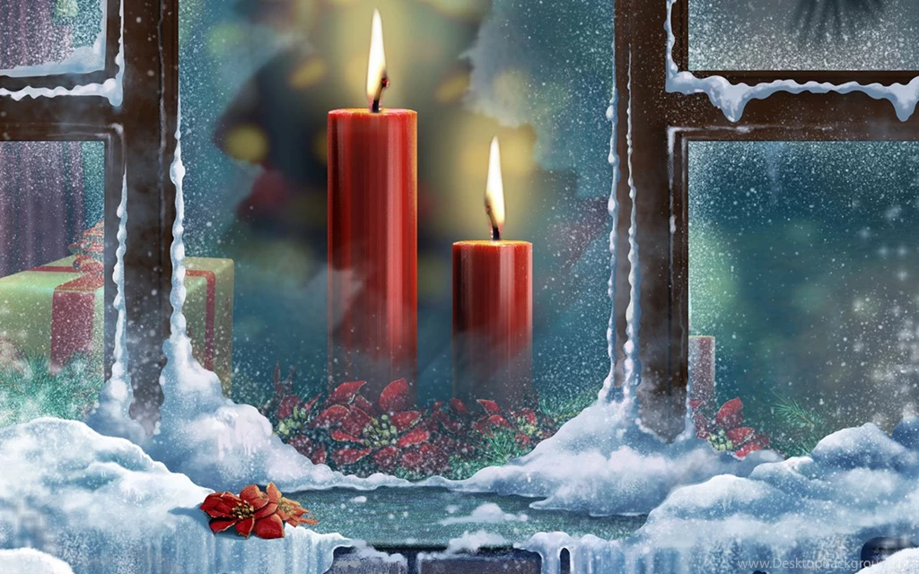Christmas Candles HD Wallpapers 11 － Holiday Wallpapers   Free ...