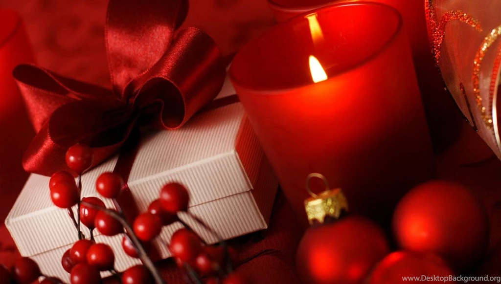 CHRISTMAS CANDLE WALLPAPER (