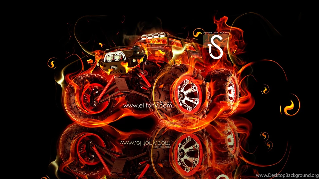 Traxxas Summit Monster Truck Fire Car 2013 HD Wallpapers By Tony ...