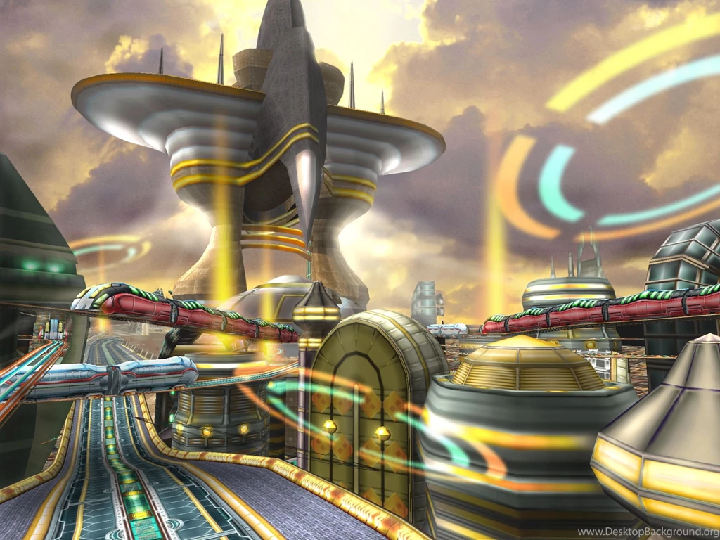 Image   Sonic Riders Zero Gravity Stage 1 Background.jpg   Sonic ...