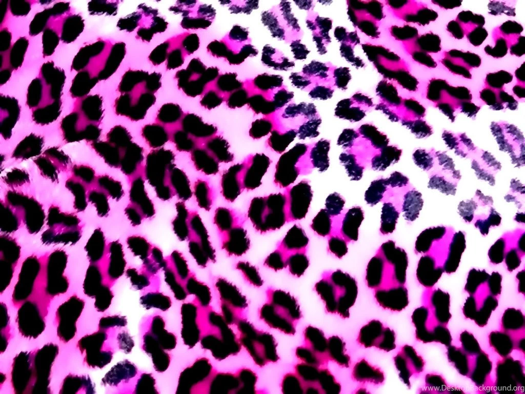 Wallpapers Colorful Leopard Prints Roze Panterprint Achtergrond ...