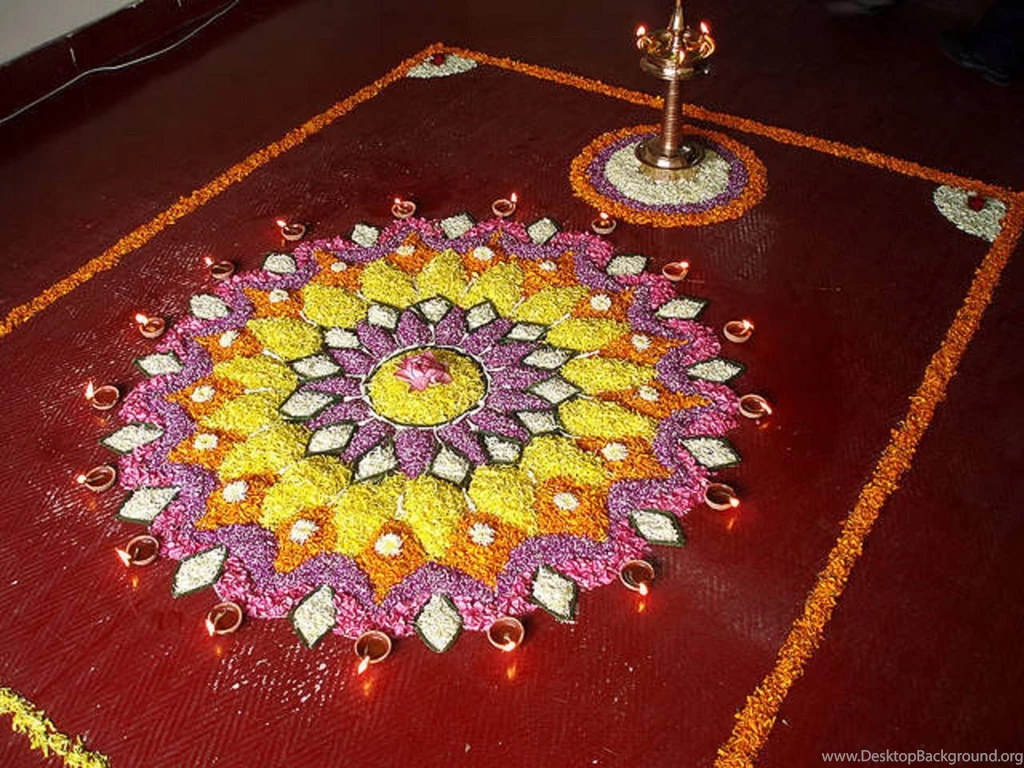 Best Indian Rangoli Design Hd Wallpapers Free