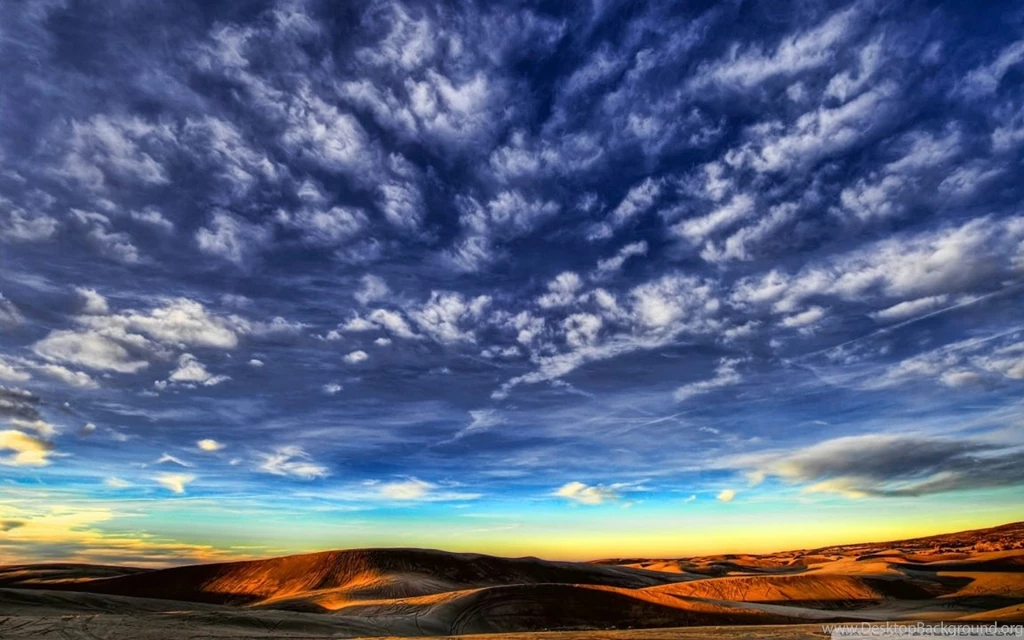 Desert Sky HDR HD Desktop Wallpapers : Widescreen : High Definition ...