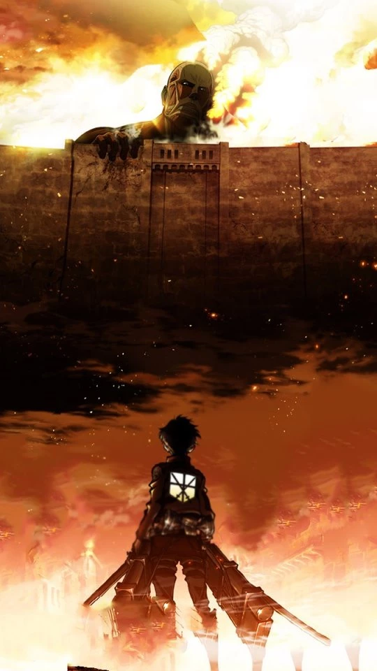 Download Wallpapers 540x960 Attack On Titan Eren Jaeger Shingeki Desktop Background