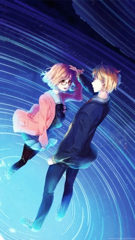 Download Wallpapers 540x960 Kyoukai No Kanata, Kuriyama Mirai ...