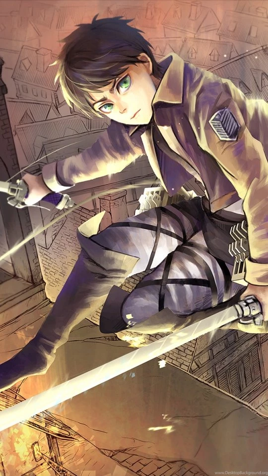 Download Wallpapers 540x960 Attack On Titan, Shingeki No Kyojin ...
