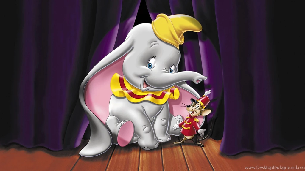 Disney's Dumbo Wallpaper.