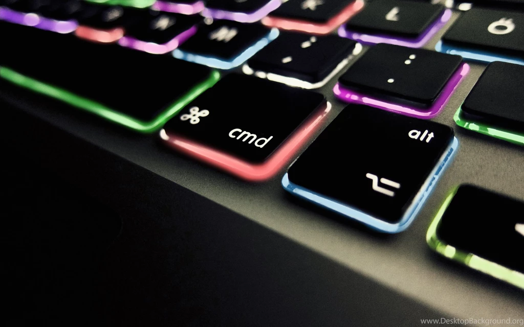 Mac Laptop Keyboard Wallpaper.