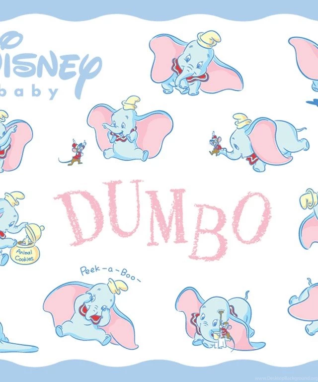Wallpapers Baby Dumbo Disney 640x768