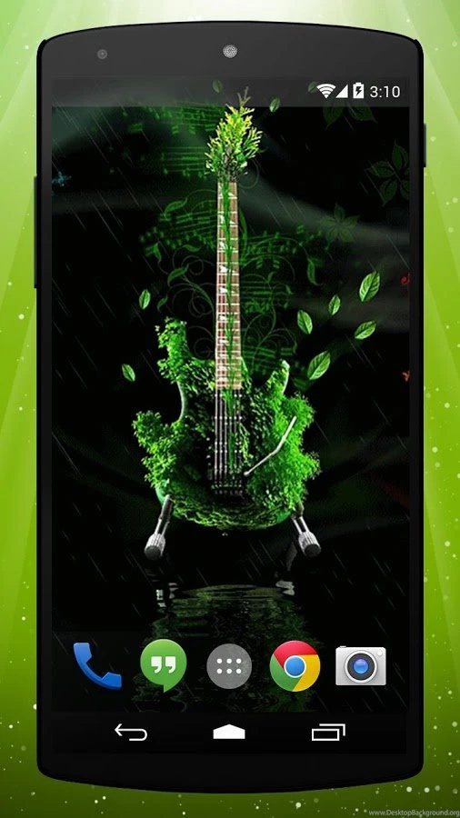 Green Guitar Live Wallpapers Android Apps On Google Play