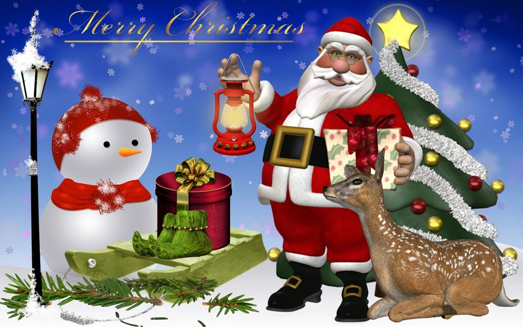 Santa Claus Christmas Wallpapers • HD Wallpapers Day