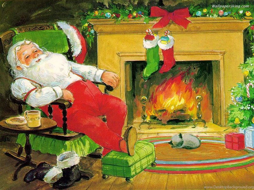 Santa Claus Christmas Wallpapers (2736334) Fanpop
