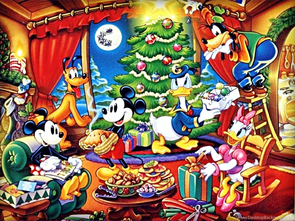 CHRISTMAS Holiday Disney Wallpapers