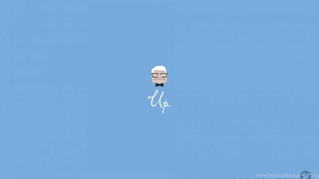 Pixar Minimalistic Up (movie) Animation Wallpapers