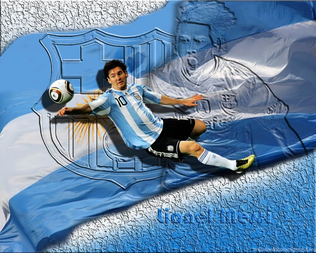 Argentina Messi Flag Hd