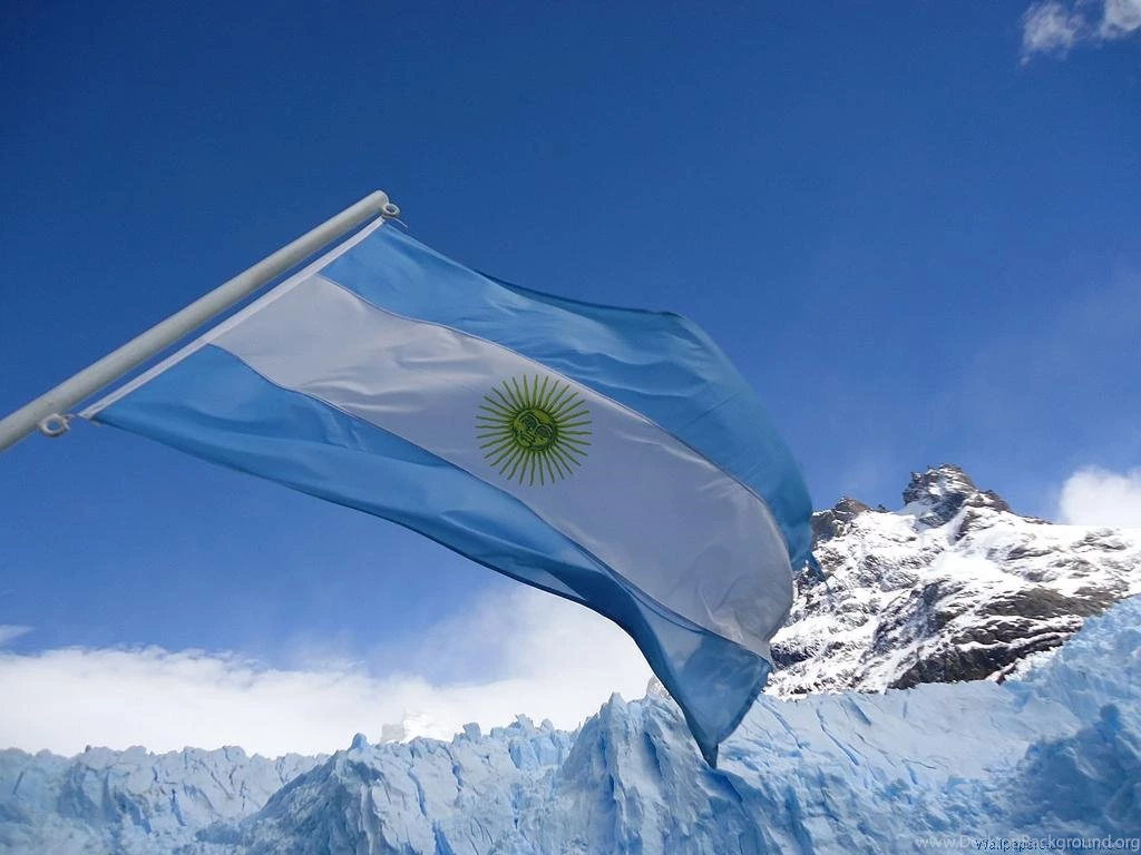 Argentina Flag Fly In Mountain Wallpapers HD