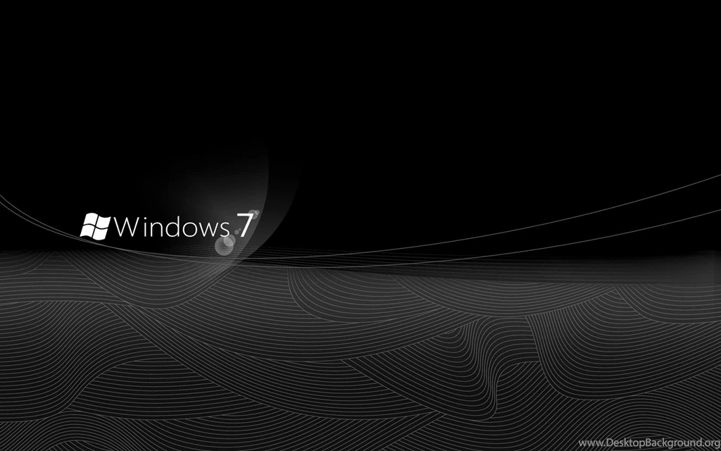 High Resolution Black Windows 7 Desktop Wallpapers HD 9 Full Size ...