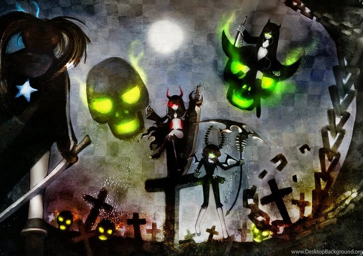 Black Rock Shooter Dead Master 3000x1875 Wallpapers High Quality ...