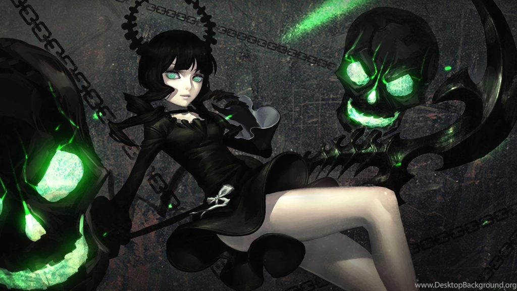 Master Dead Master Black Rock Shooter Shooter Rock Black Anime ...