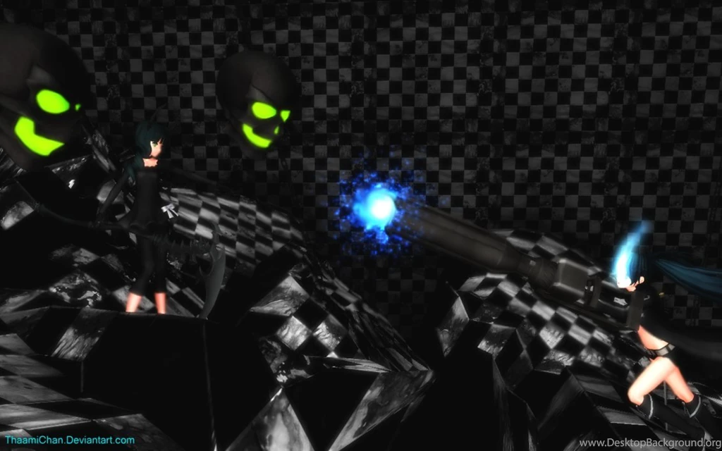 Black Rock Shooter VS Dead Master Wallpapers By ThaamiChan On ...