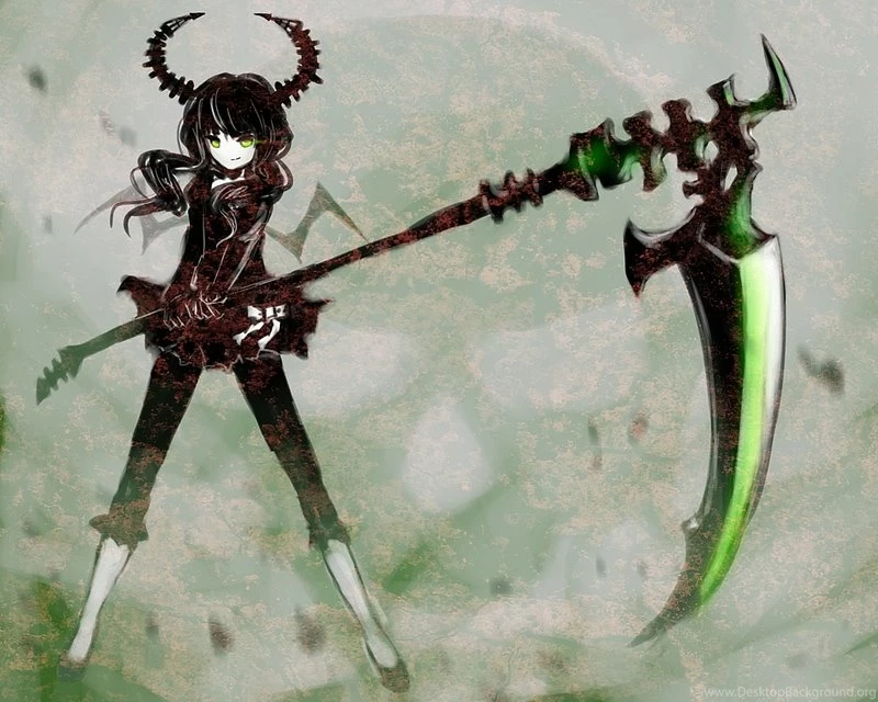 Wings,women Women Wings Black Rock Shooter Scythe Dead Master ...