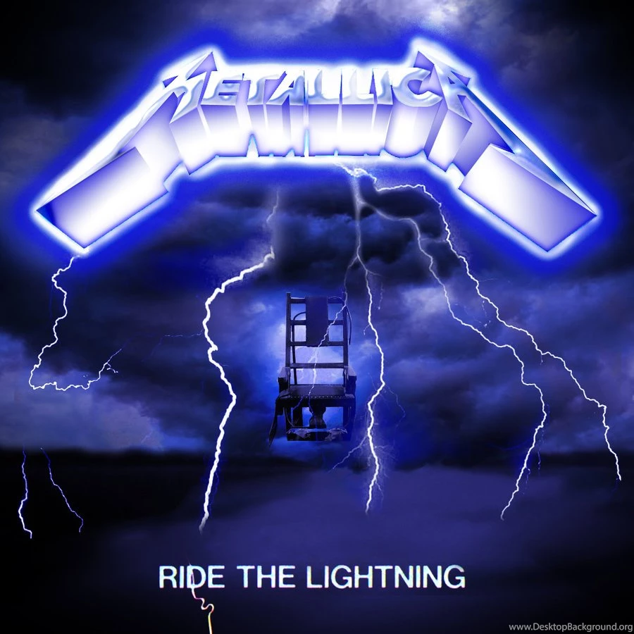 RePin Image: Ride The Lightning Metallica On Pinterest