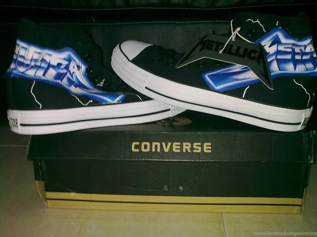 GARAGE 'eM Shop: Metallica Shoes Converse Limited Edition   Ride ...