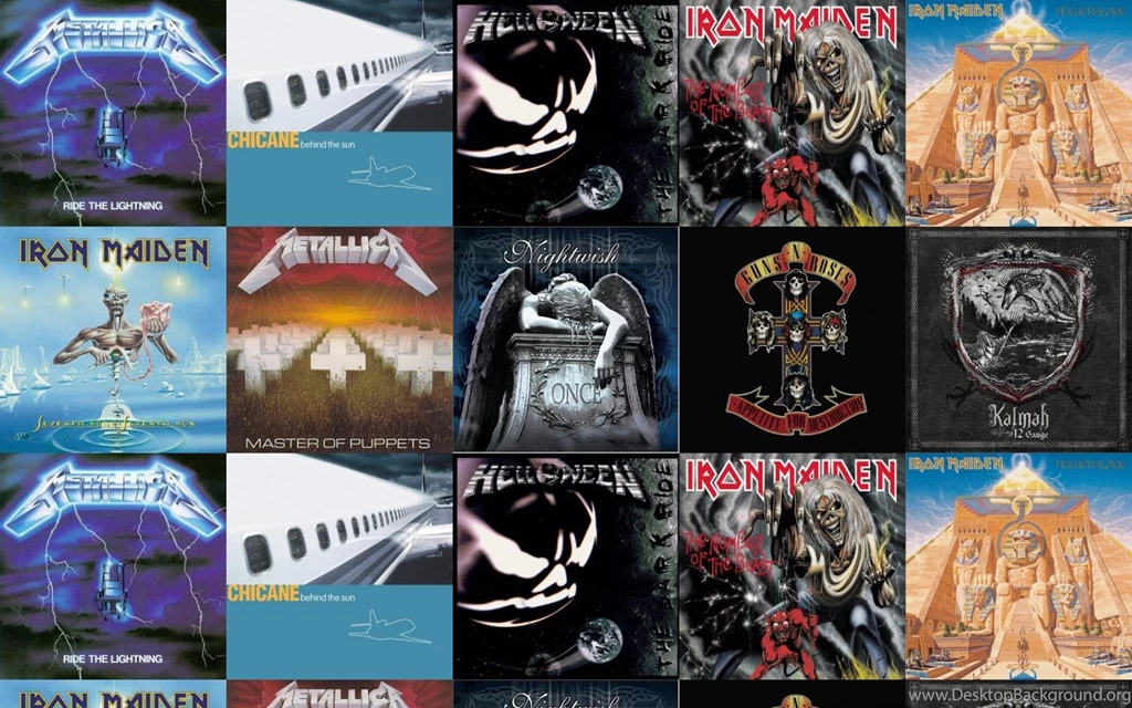 Metallica Ride Lightning Chicane Behind Sun Helloween Dark ...