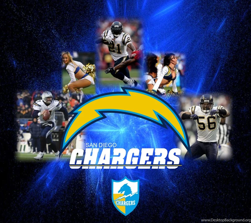 Photo "Chargers Players And Cheerleaders" In The Album "Sports ...