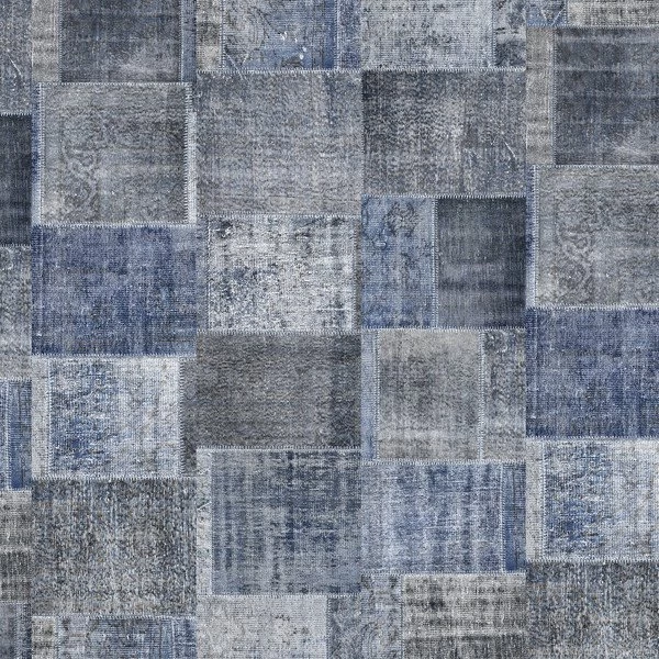 Patchwork Manly Wallpapers   Papier Peint Patchwork Bleu