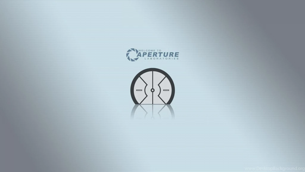 Portal Aperture Laboratories Games Logo Hd Wallpapers (