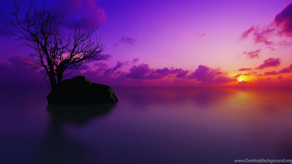 Nature Sunset And Lake Scenic Backgrounds Widescreen And HD ...