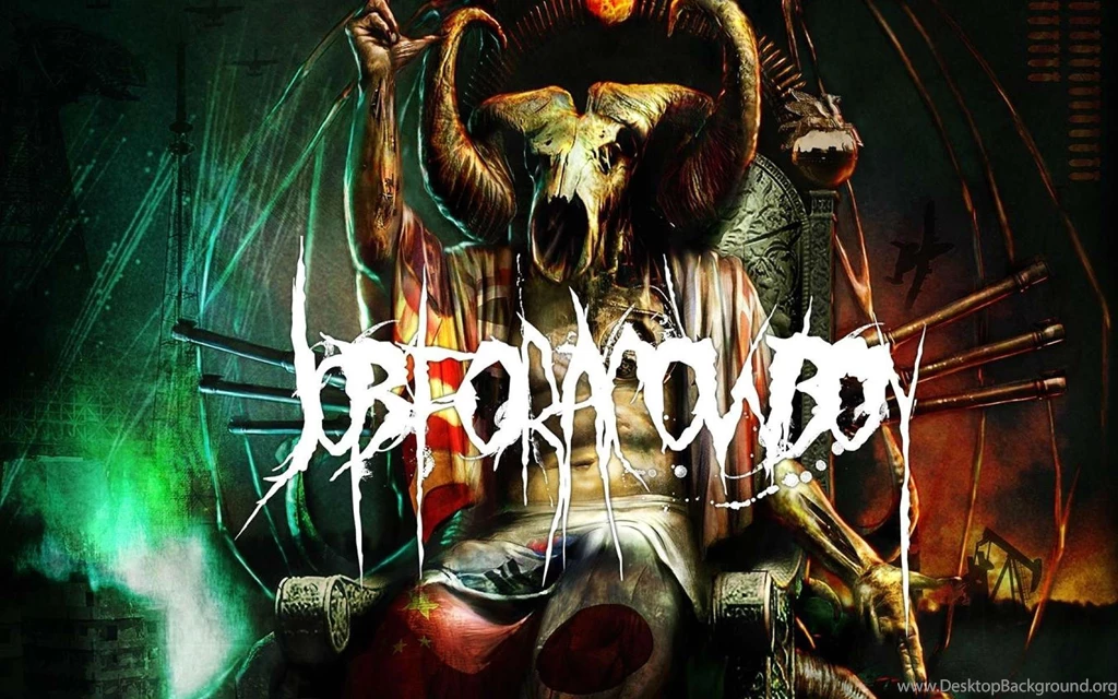 JOB FOR A COWBOY Death Metal Heavy Deathcore 1jfac Dark Occult ...