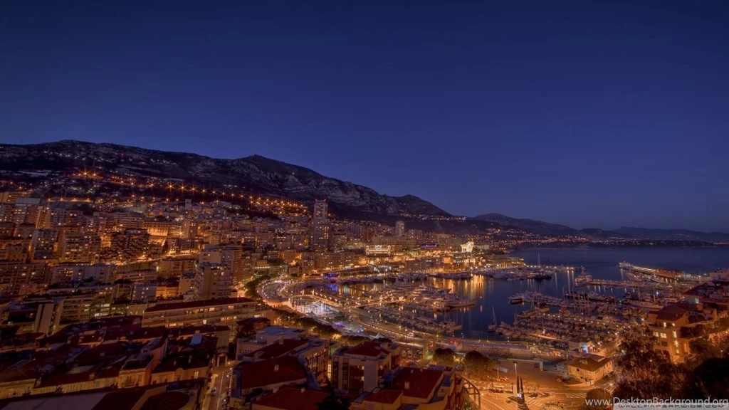 Monte Carlo Night Lights HD Desktop Wallpapers : High Definition ...