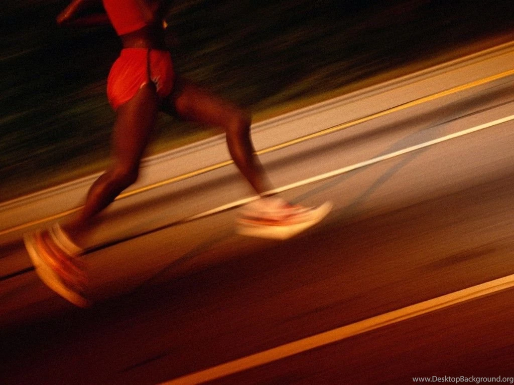 2 Motion Picture Of Female Running On RoadSports Desktop Wallpapers ...