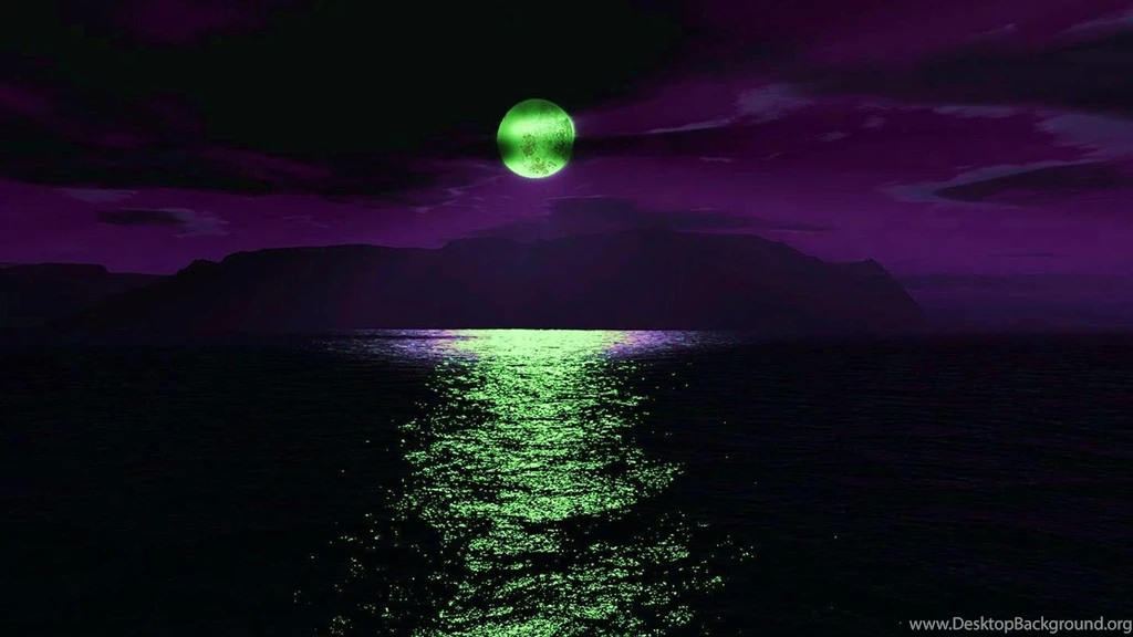 Green Moon Wallpapers, Green Backgrounds, Pictures And Images