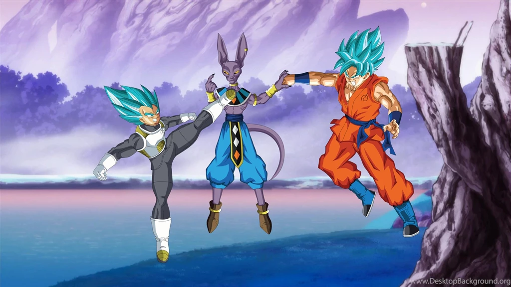 Vegeta And Goku SSGSS Vs Lord Beerus Wallpapers By EymSmiley On ...