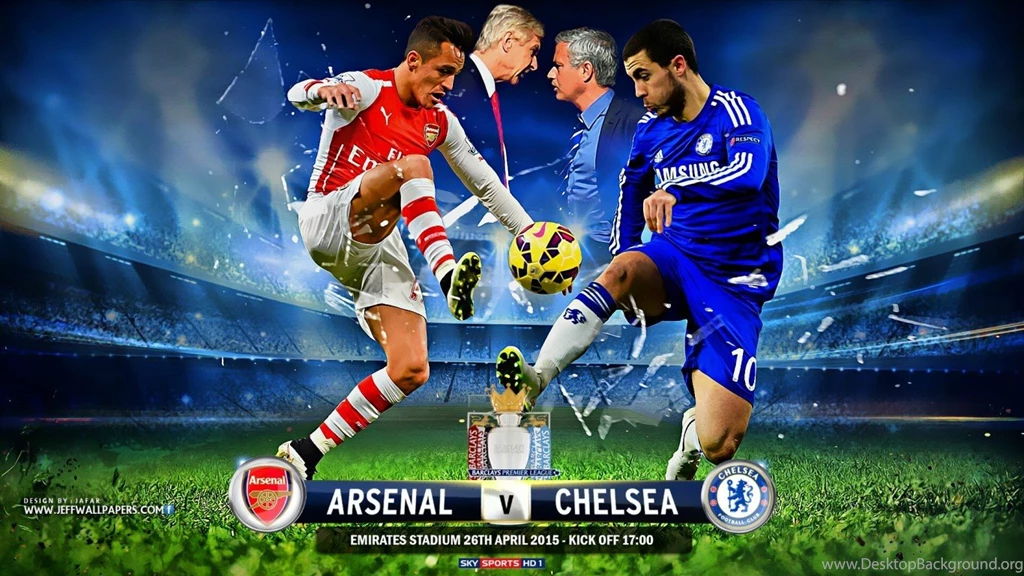 Download 1366x768 Arsenal FC Vs Chelsea FC 2015 Barclays Premier ...