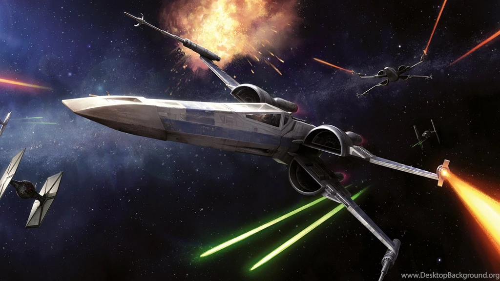 Star Wars, Space, Spaceship, X Wing, Laser, Lasers, Science ...