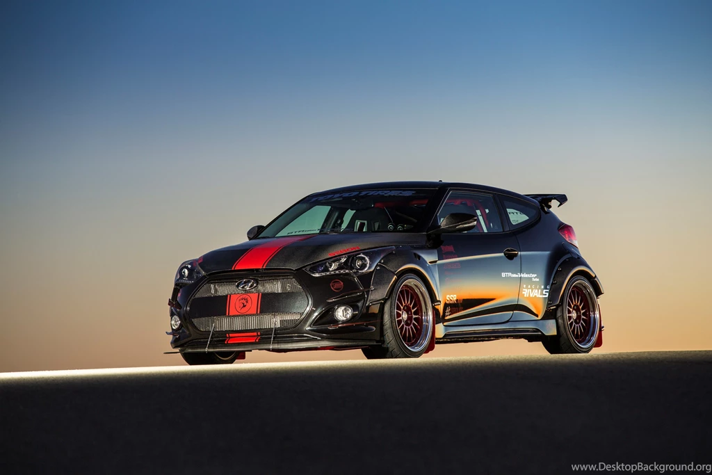 Blood Type Racing Hyundai Veloster Turbo R Spec Modified SEMA 2015 ...