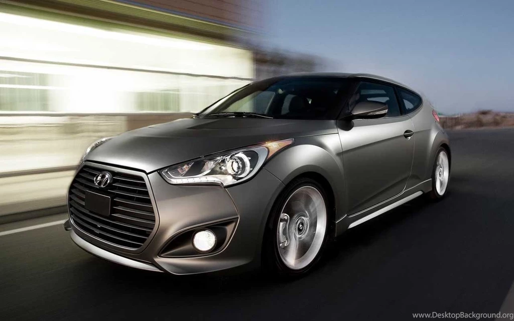 2016 Hyundai Veloster Turbo Automatic Hatchback Wallpapers Full HD ...