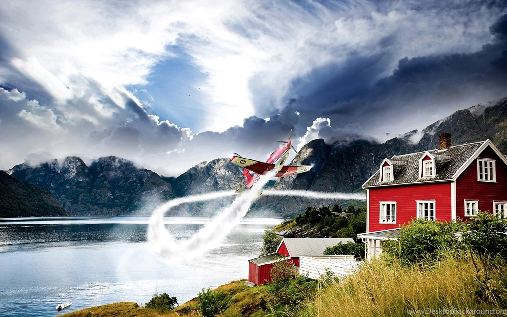 Norway Airplane Wallpapers
