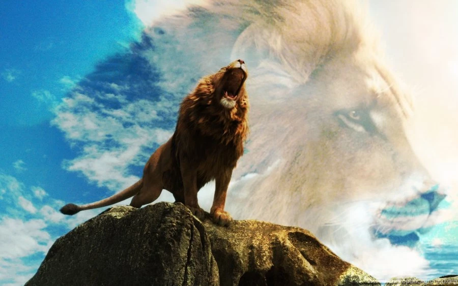 Image Narnia 5 wallpaper hd aslan narnia by falconfliesalone on ...