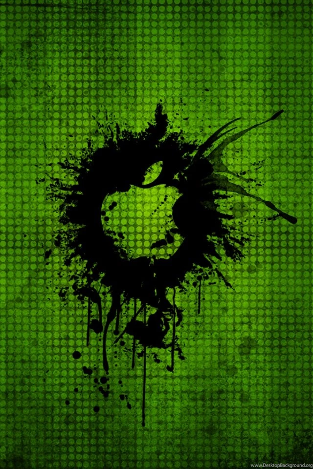 640x960 Crazy Grunge Apple Backgrounds Iphone 4 Wallpapers