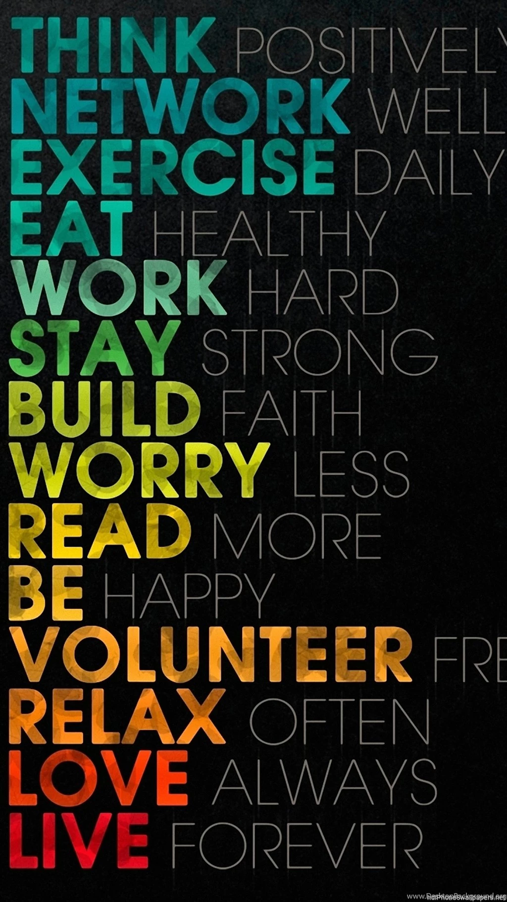 Color Text iPhone 6 Wallpapers HD And 1080P 6 Plus Wallpapers