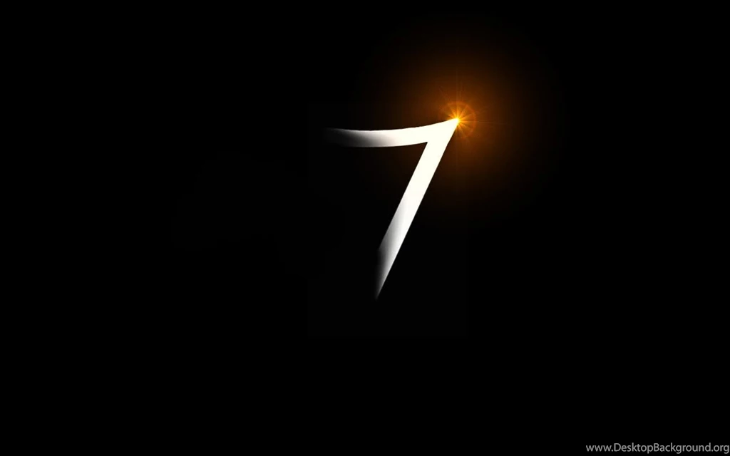Cool Number Seven 7 Desaign Wallpapers