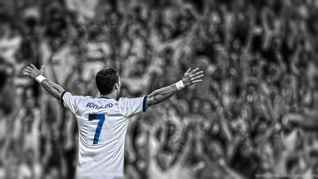The Player Of Real Madrid Cristiano Ronaldo Plays As Number 7 ...