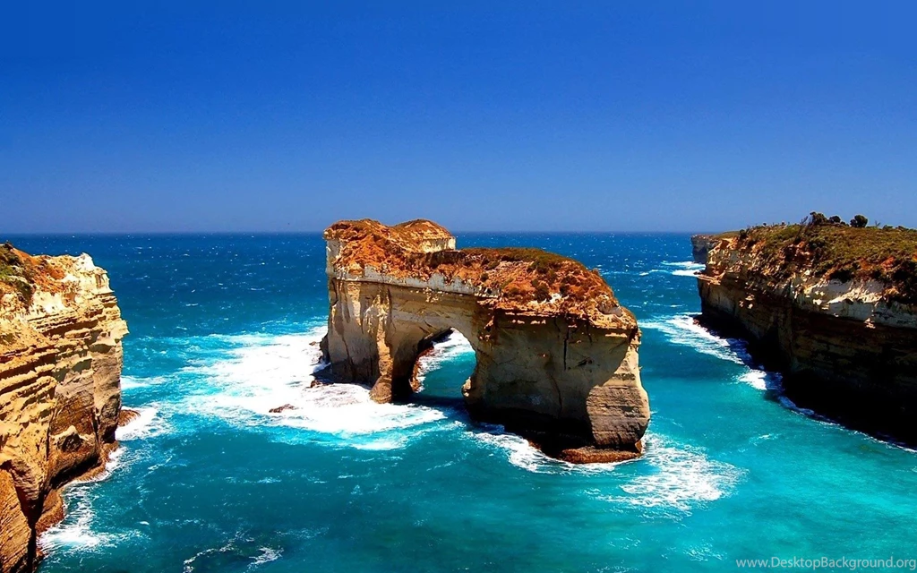 Cliff Beach Wallpapers
