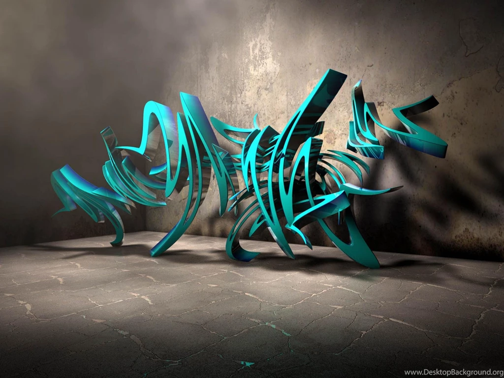 3D Graffiti Backgrounds Digital art Desktop Wallpapers 1400x1050 ...