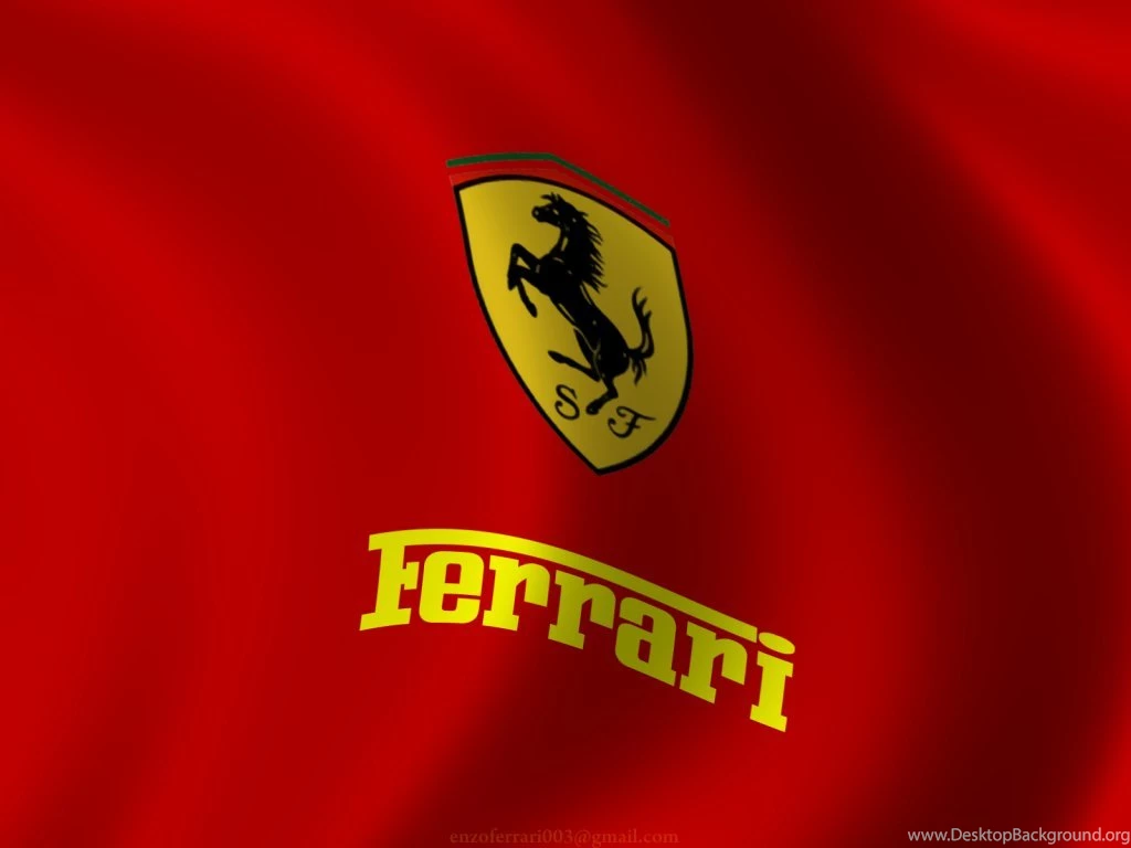 Ferrari Logo With Waterdrops Hd Wallpapers Wallpapers List, Ferrari ...